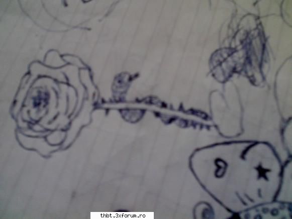 pune aiki poze k desene fakute de tine..pun eu prima cateva :dinti:  :rotfl: cat de talentat esti!!!